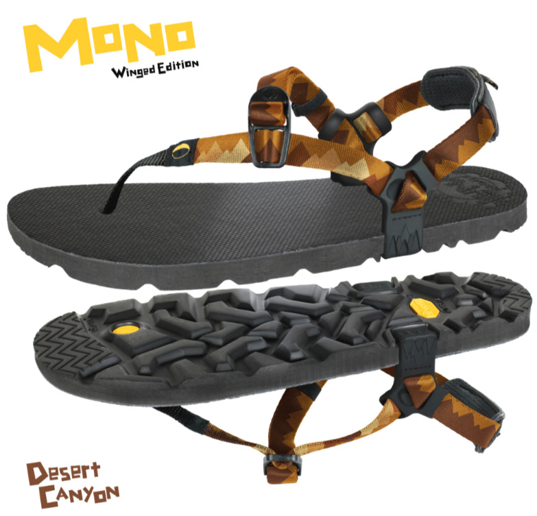 Luna Sandals Mono Winged Edition - Born to Run